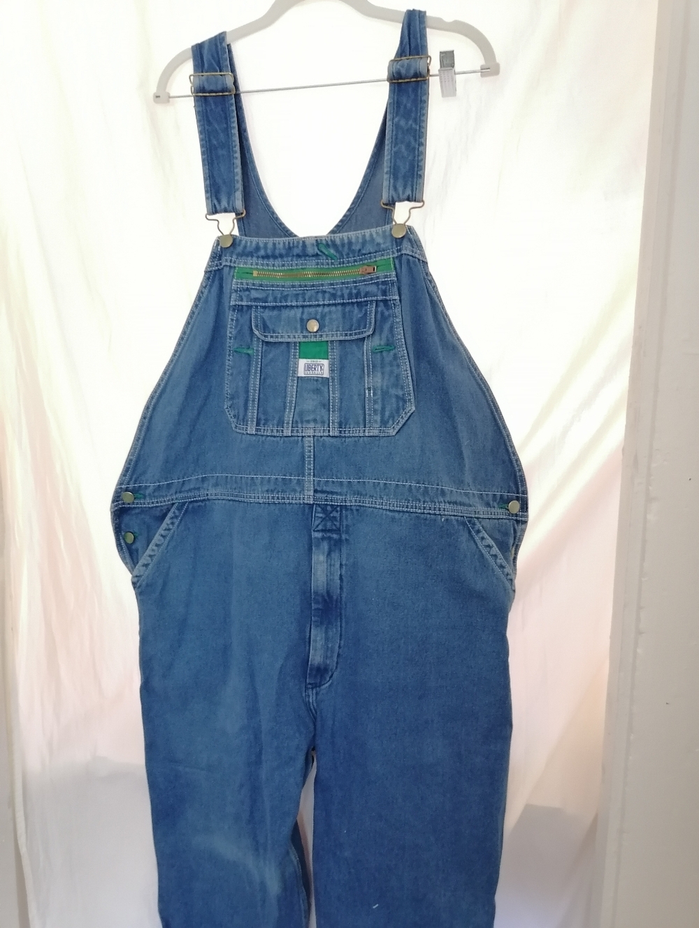 Liberty Mens Work Coveralls Overalls Denim 46 x 28